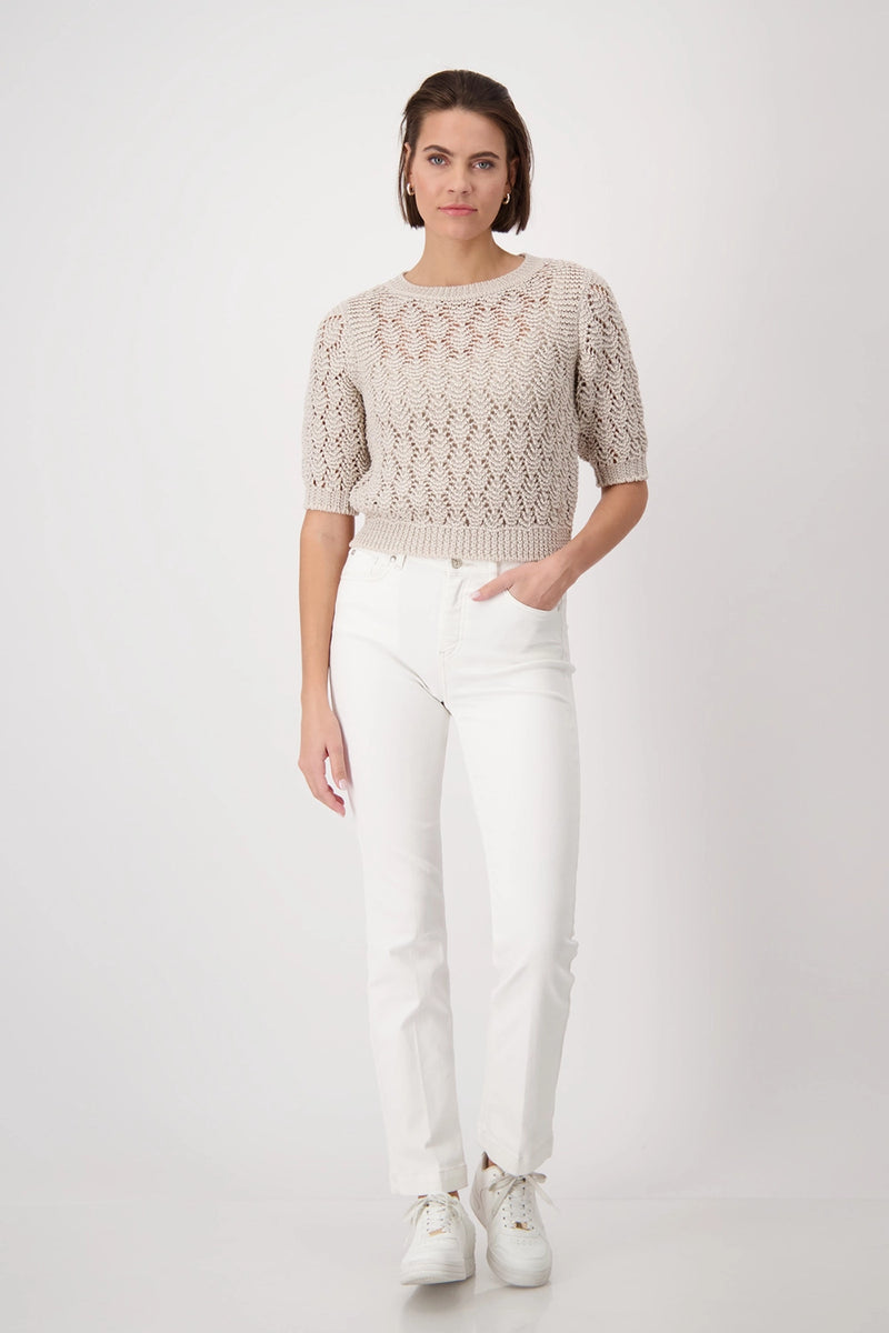 Monari Knitted Jumper with Lurex 409480