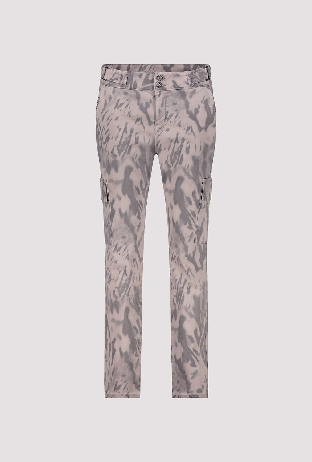 Monari Cargo Trousers with Tiger Pattern 409490