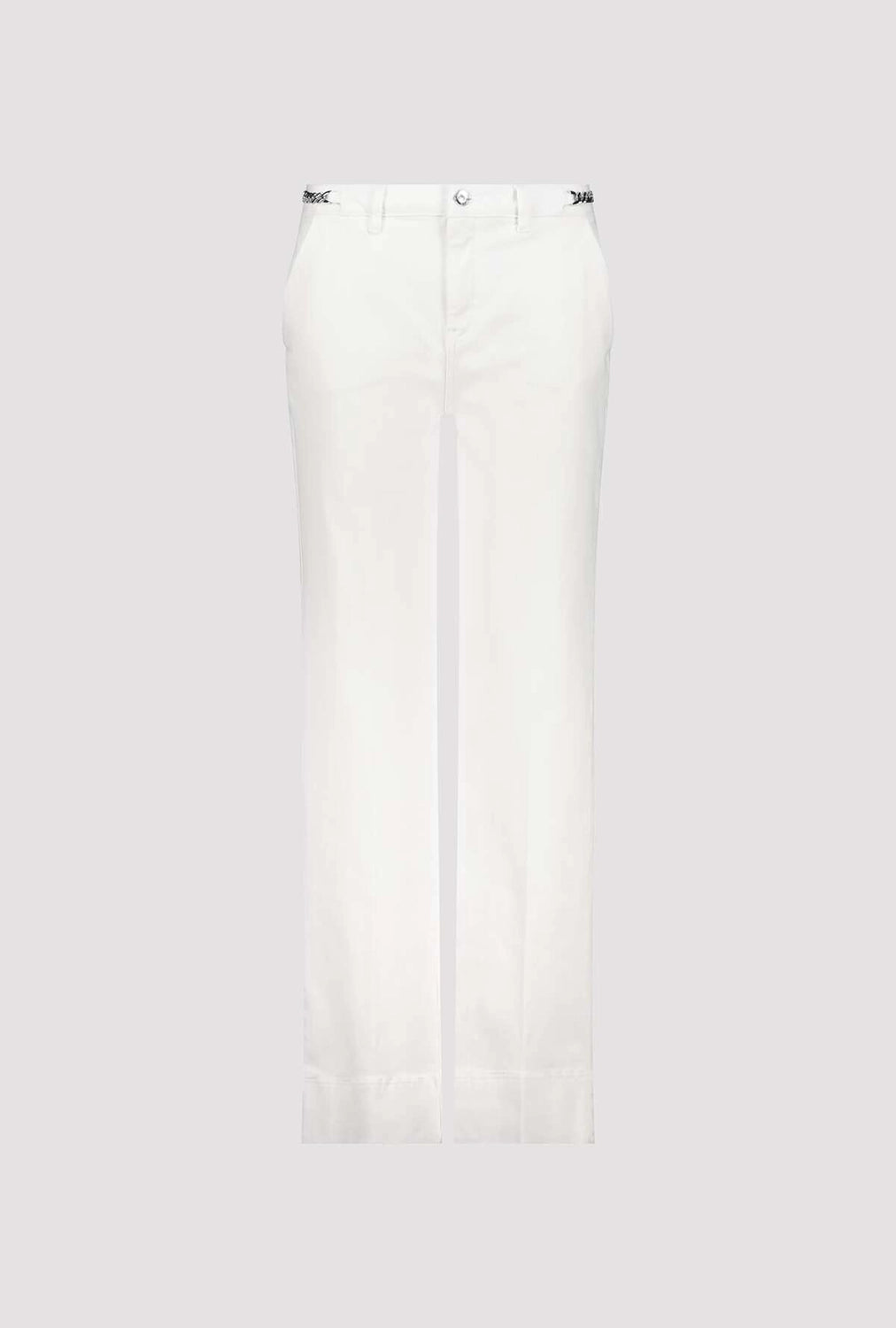 Monari Trousers with Chains at Waistband 409491