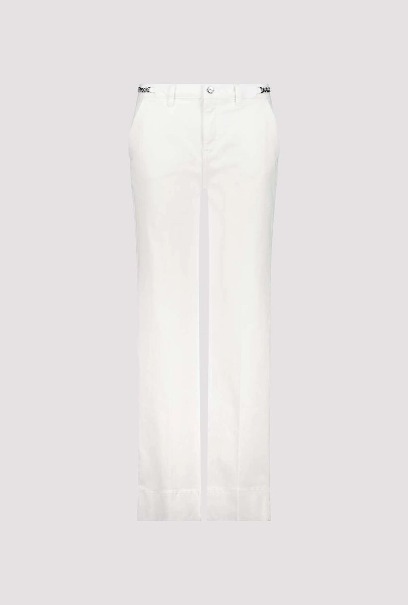 Monari Trousers with Chains at Waistband 409491