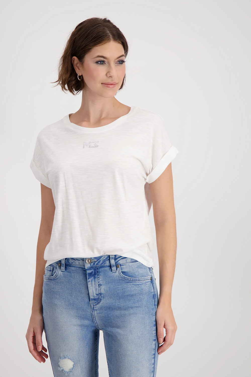 Monari T-shirt with Embellishment  409522
