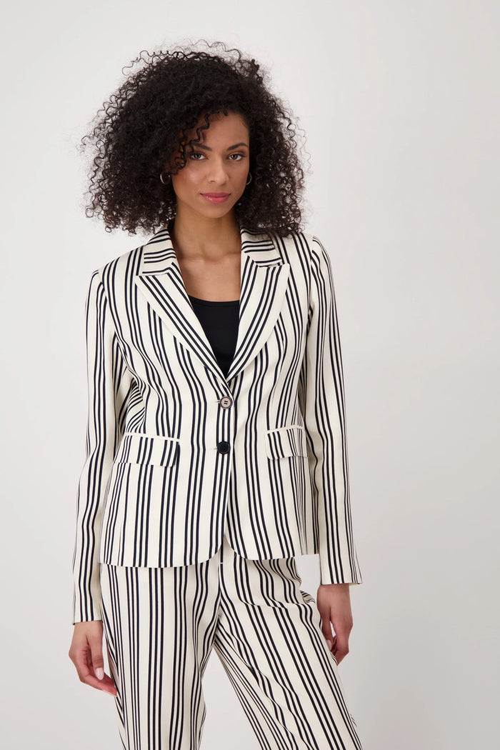 Monari Striped blazer 409596
