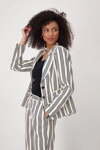 Monari Striped blazer 409596