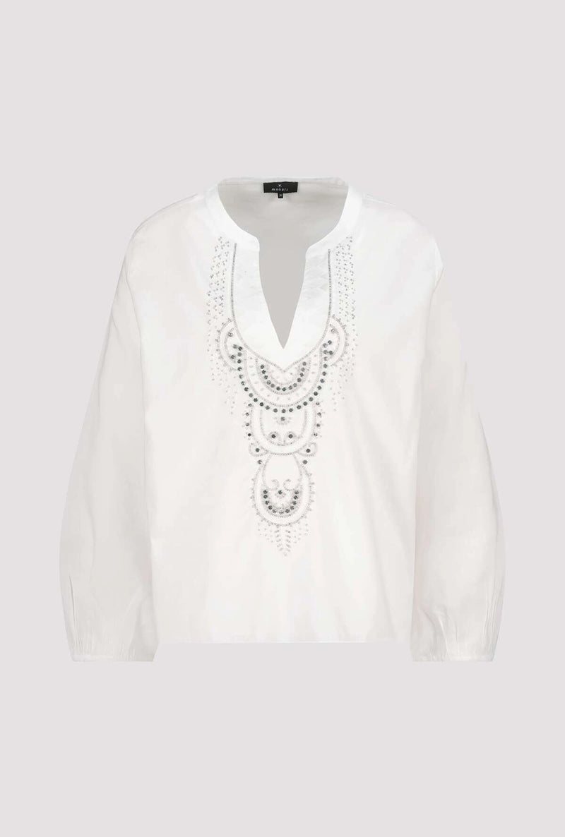 Monari Decorated blouse 409653