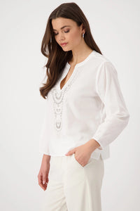 Monari Decorated blouse 409653