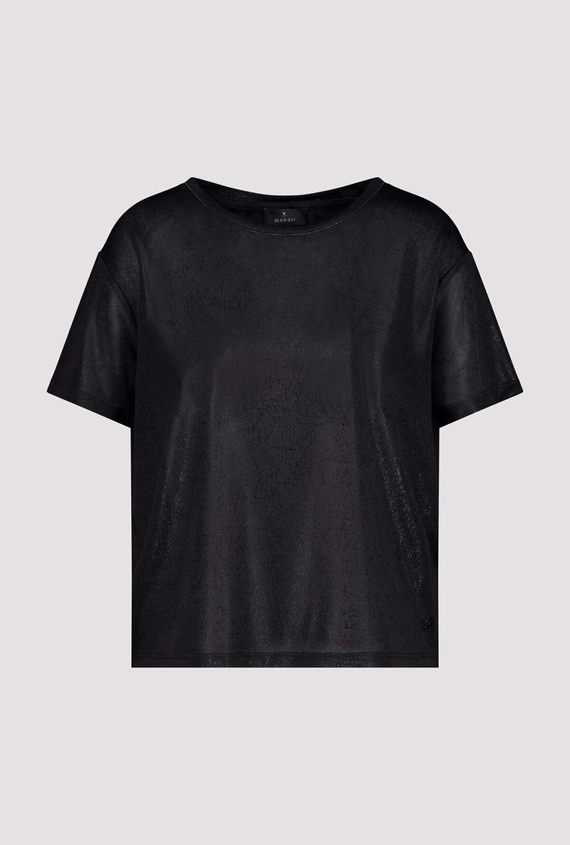 Monari T-shirt with lacquer finish 409682
