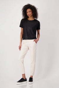 Monari T-shirt with lacquer finish 409682