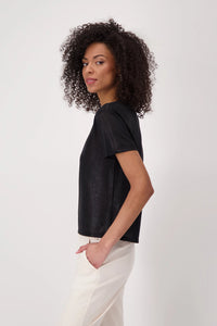 Monari T-shirt with lacquer finish 409682