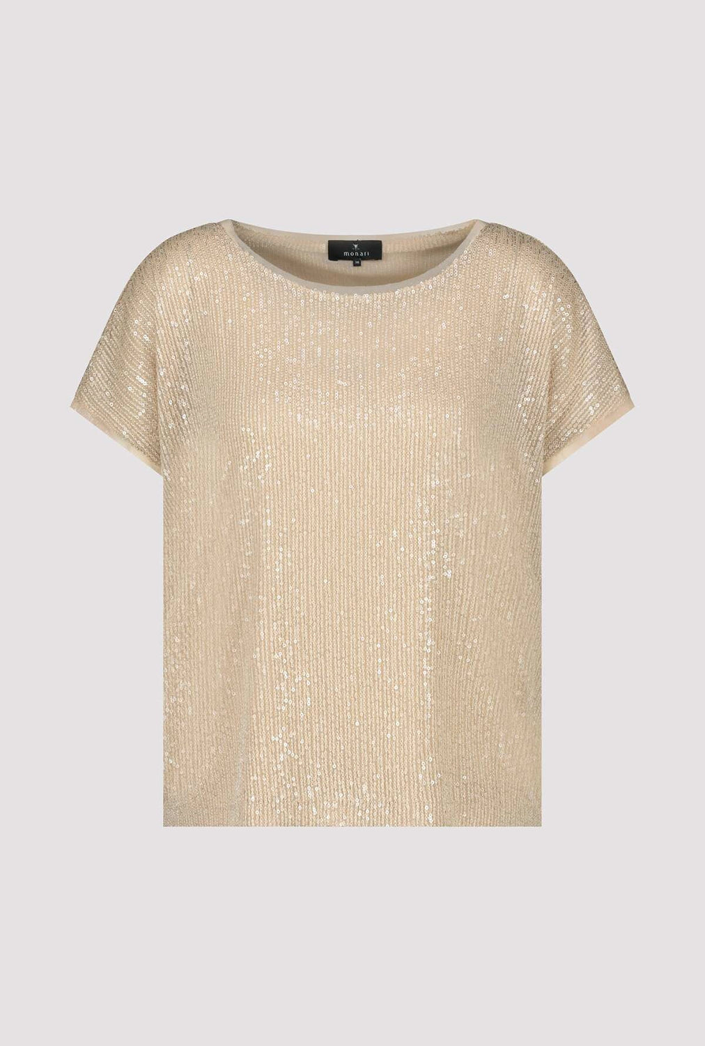 Monari T-shirt with sequins 409685