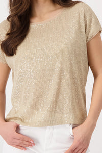 Monari T-shirt with sequins 409685