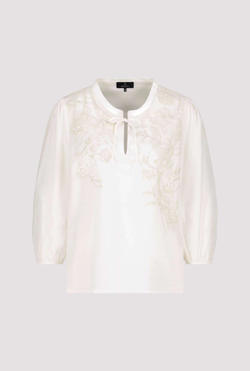 Monari Blouse with floral pattern 409693