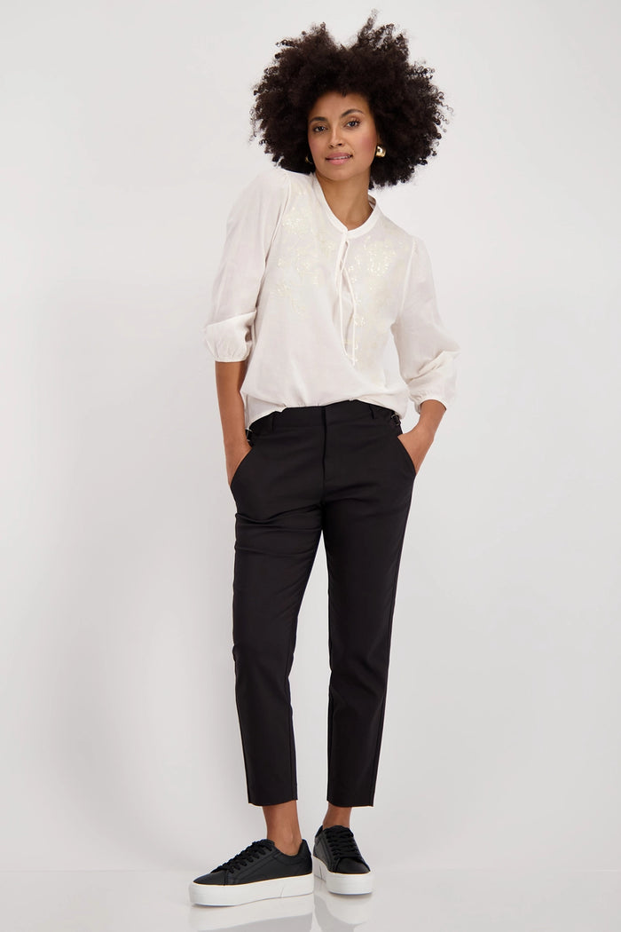 Monari Blouse with floral pattern 409693 - Pre-Order September Delivery