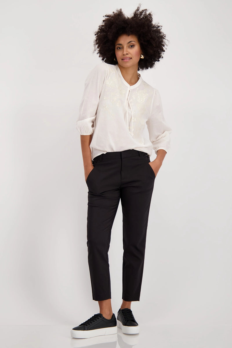 Monari Blouse with floral pattern 409693