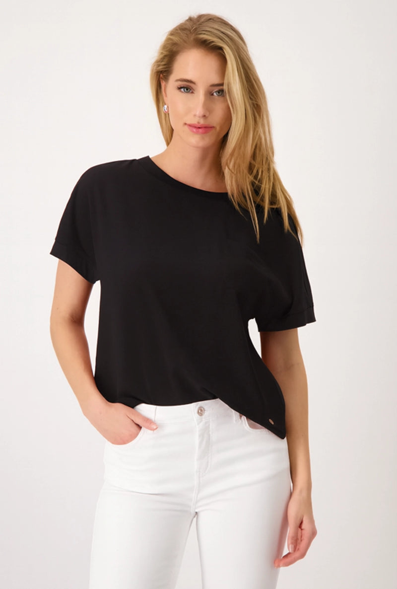 Monari Blouse shirt with chest pocket 409702