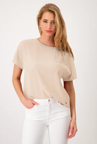 Monari Blouse shirt with chest pocket 409702