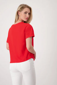 Monari Blouse shirt with chest pocket 409702