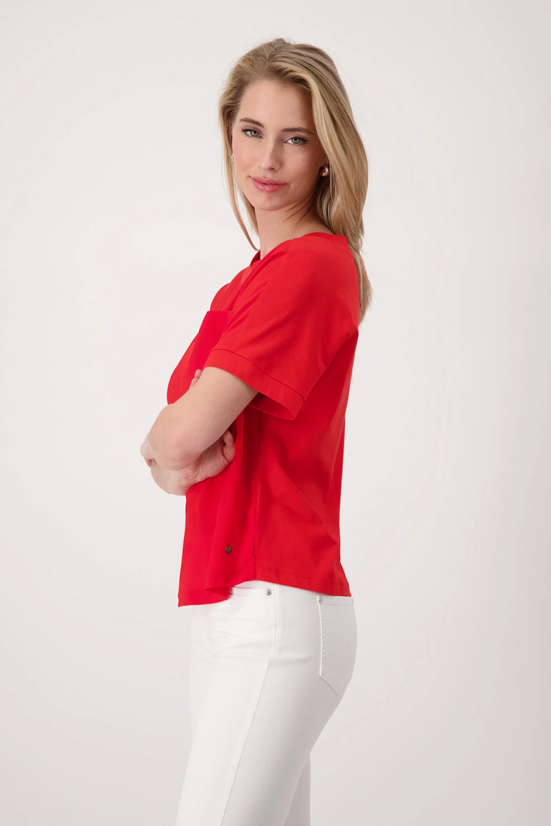 Monari Blouse shirt with chest pocket 409702