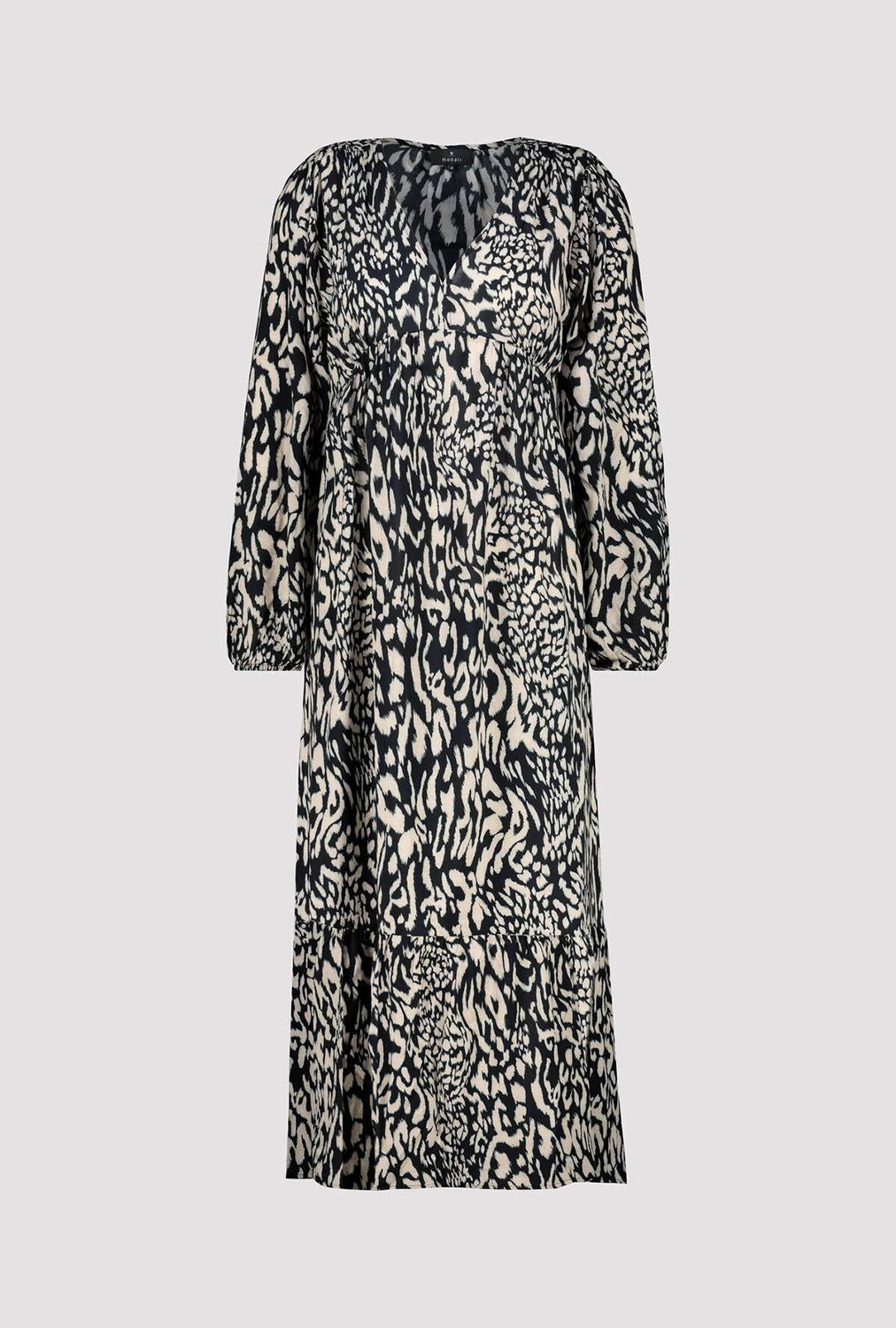 Monari Maxi dress with leopard pattern 409704