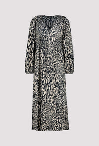 Monari Maxi dress with leopard pattern 409704