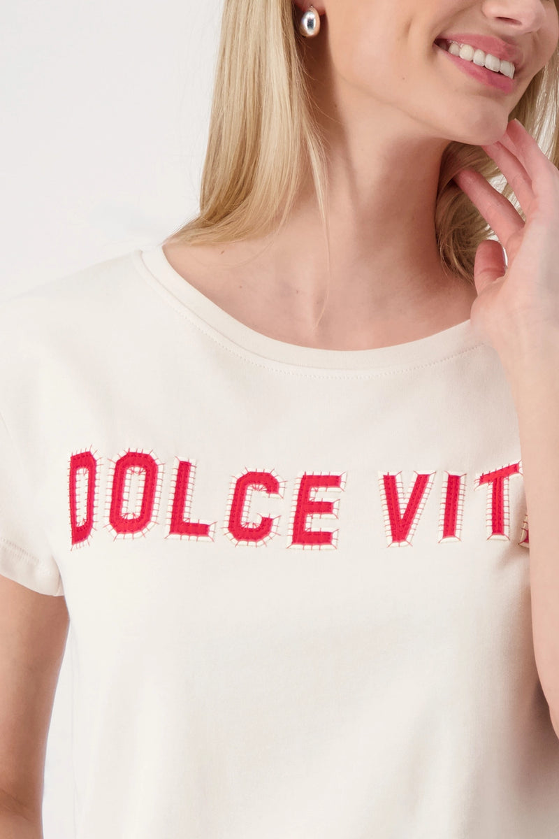 Monari Round Neck Dolce Vita Tee 409705