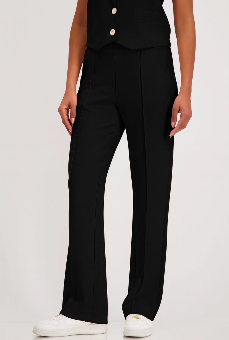 Monari Trousers with waistband 409716