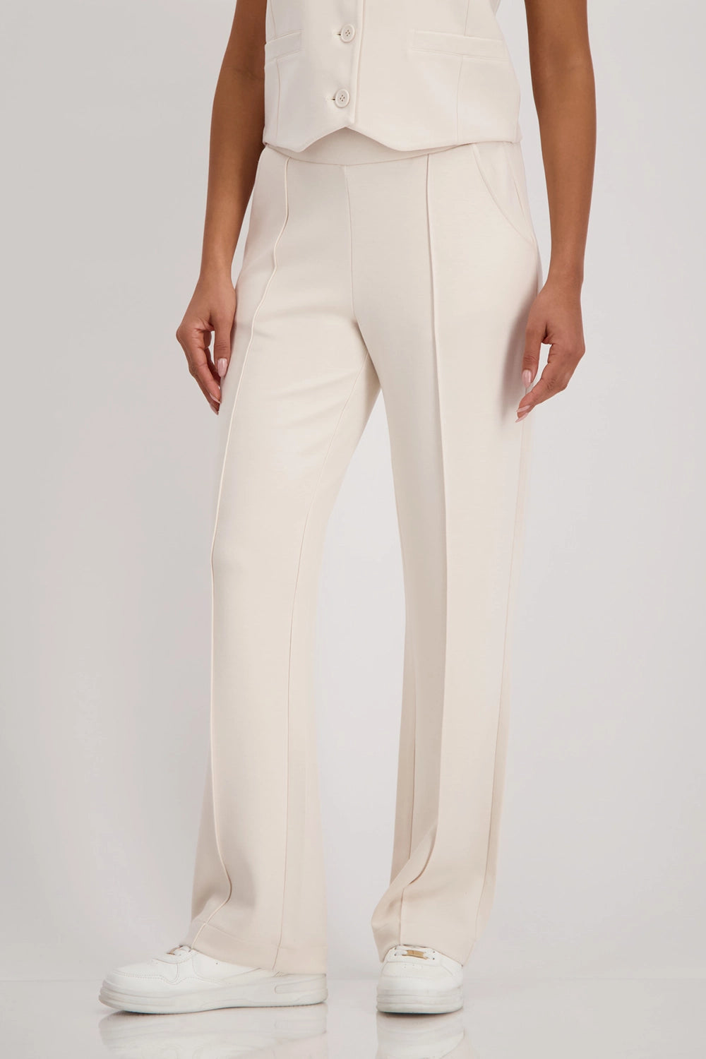 Monari Trousers with waistband 409716