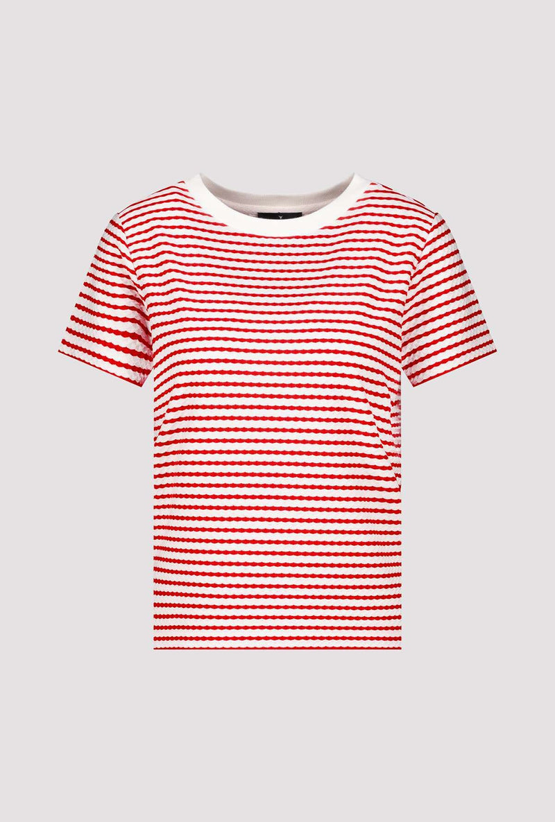 Monari T-shirt with texture 409745