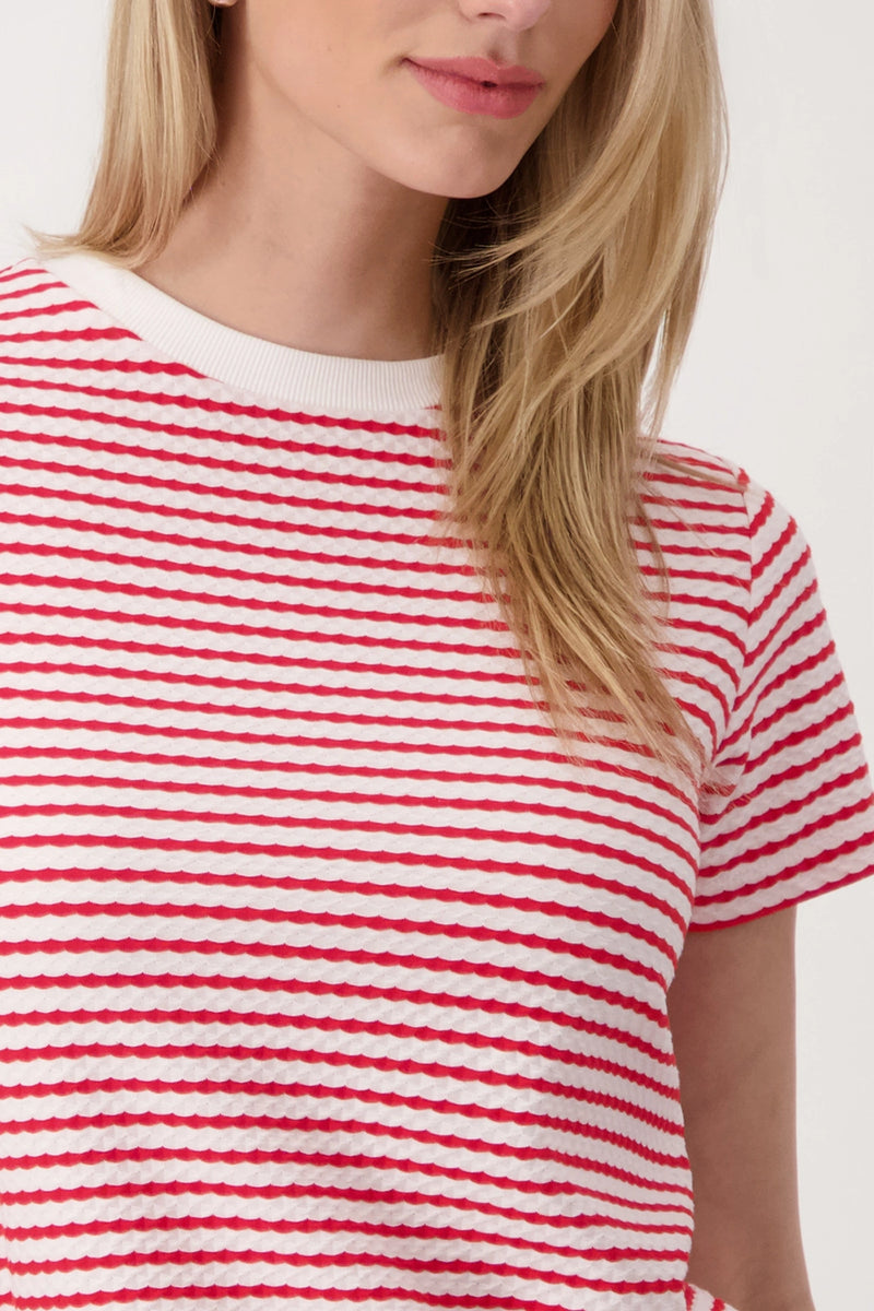 Monari T-shirt with texture 409745