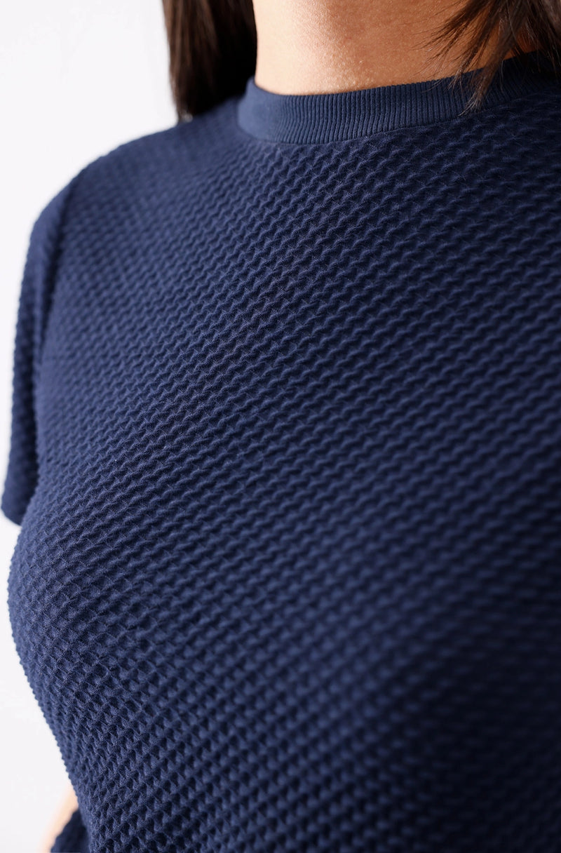 Monari T-shirt with texture 409745