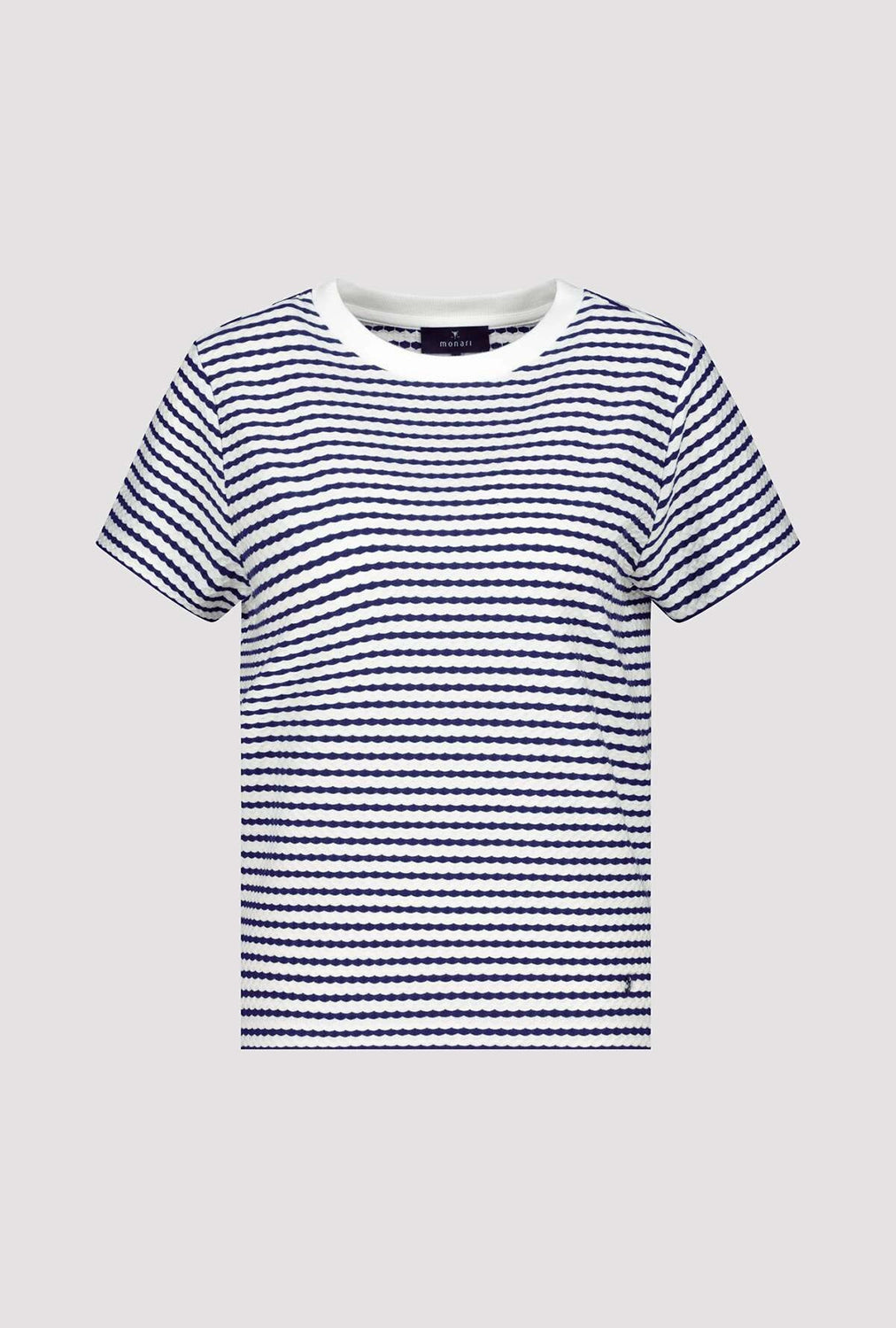 Monari T-shirt with texture 409745