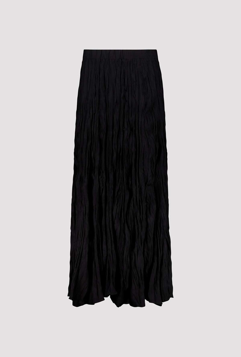 Monari Long skirt with crushed look 409802
