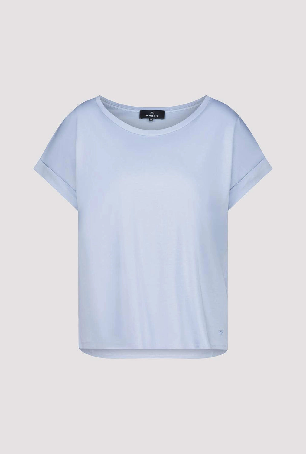 Monari T-shirt with sleeve cuffs 409885