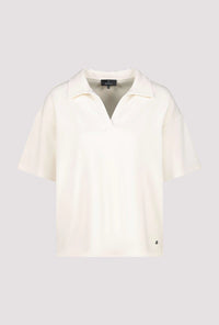 Monari Sweatshirt with polo collar 409897 - Pre-Order September Delivery
