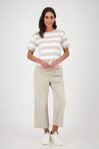 Monari Sweatshirt with breast pocket 409902