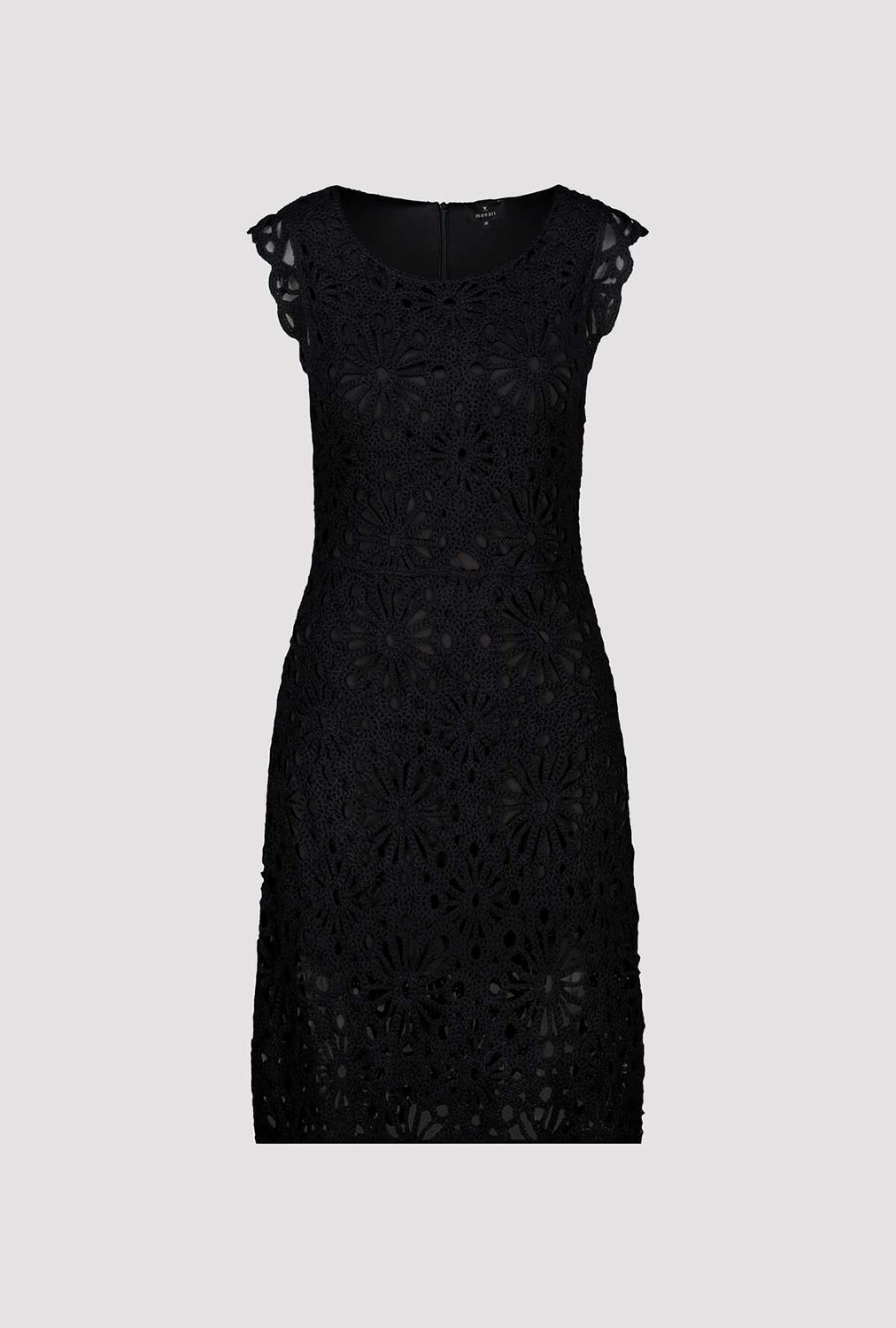Monari Crochet dress with floral pattern 409967