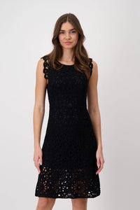 Monari Crochet dress with floral pattern 409967