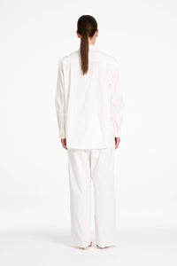 Mela Purdie Draw Pant in Ivory F614 10021 - Pre-Order November Delivery