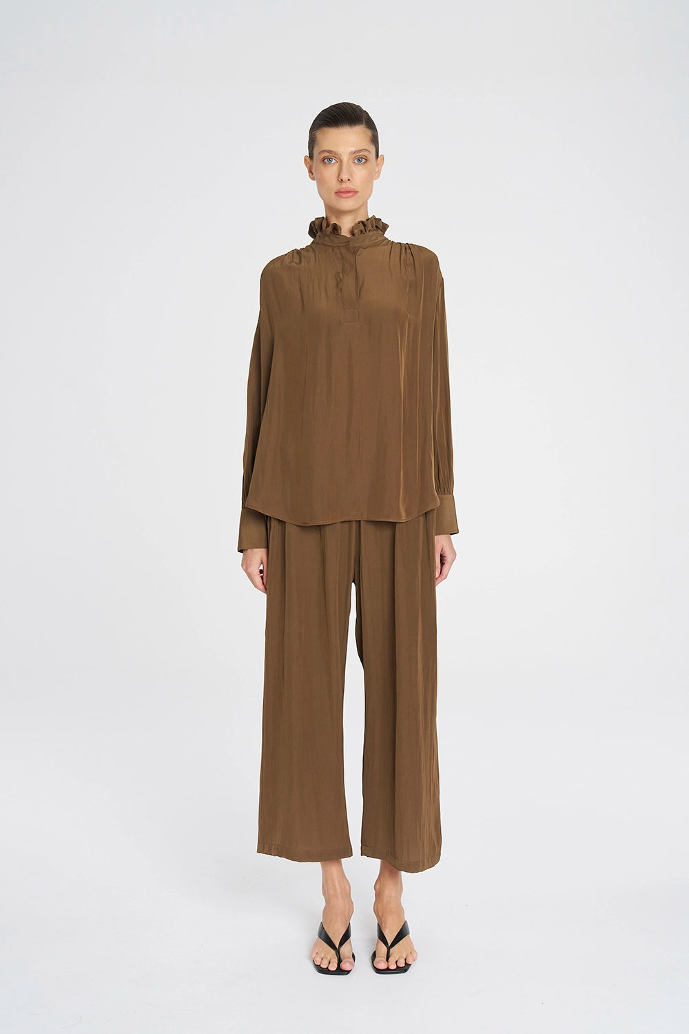 Mela Purdie Pace Pant In Tannin F67 1740 - Pre-Order March Delivery