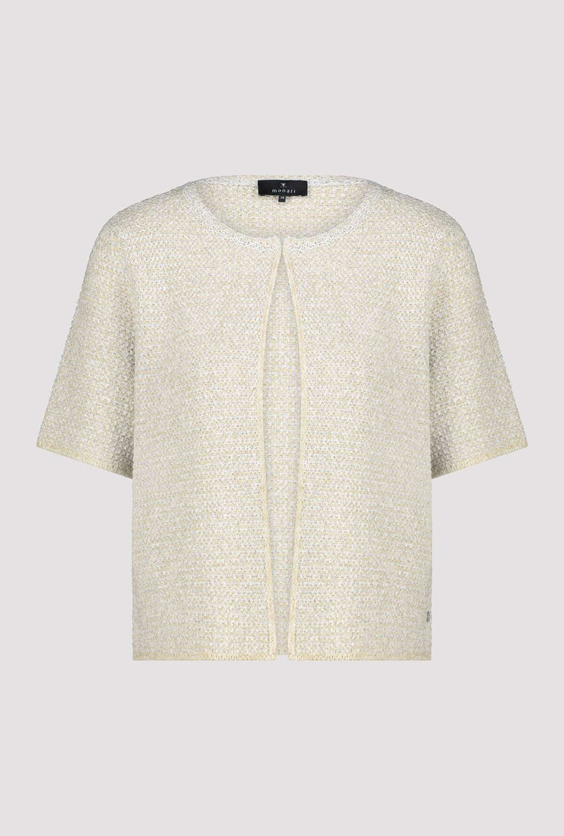 Monari Tweed cardigan 410014