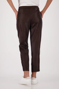 Monari Business Trousers in Dark Chocolate 410440 - Pre-Order July Delivery