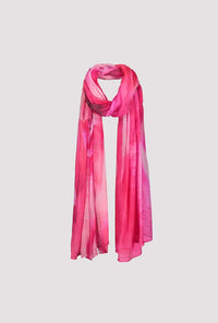 Monari Scarf With Allover Pattern in Spring Flower Pattern 410462 - Pre-Order July Delivery