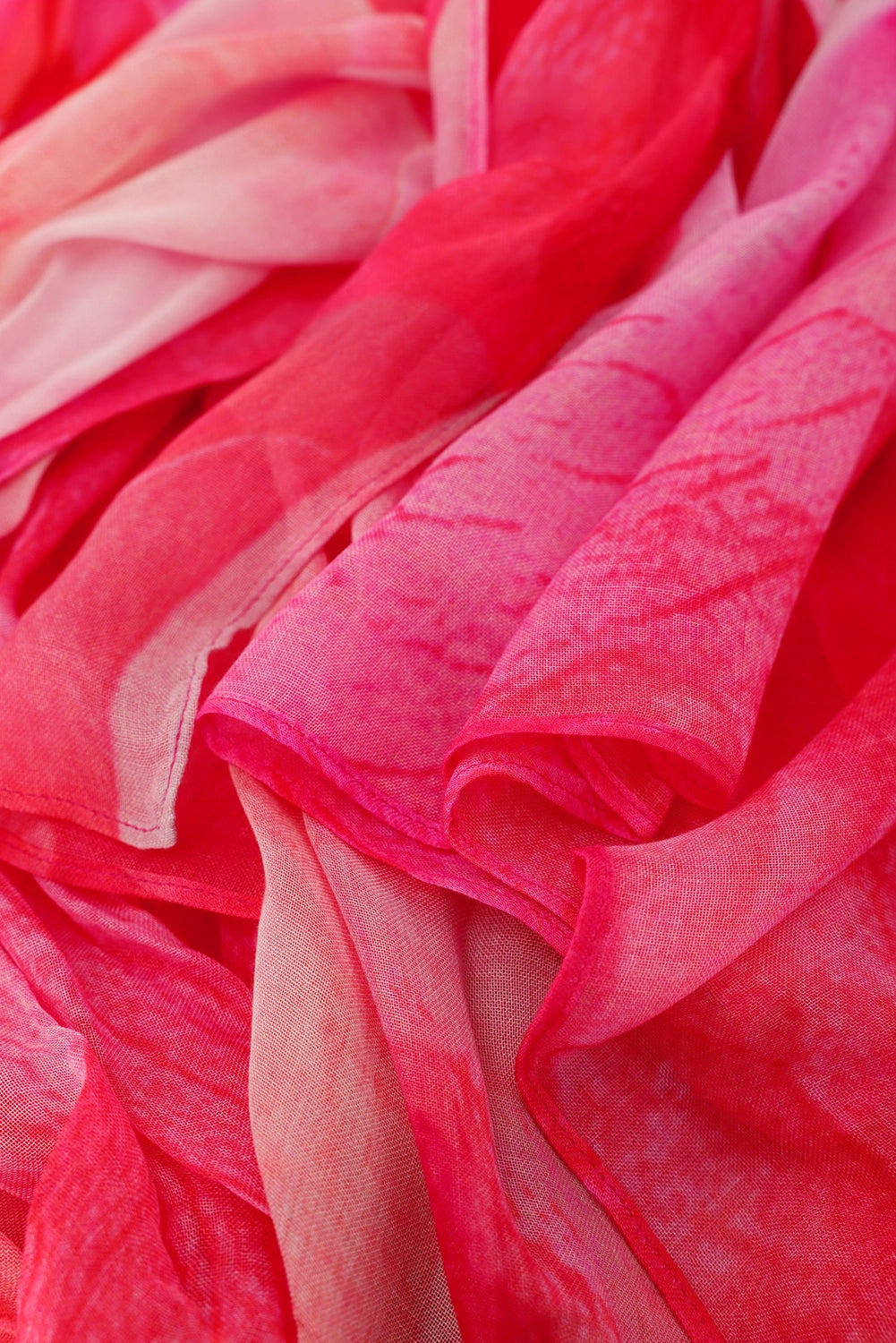 Monari Scarf With Allover Pattern in Spring Flower Pattern 410462 - Pre-Order July Delivery