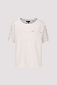 Monari Blouse With Rhinestones in Champagne Beige 410467 - Pre-Order July Delivery