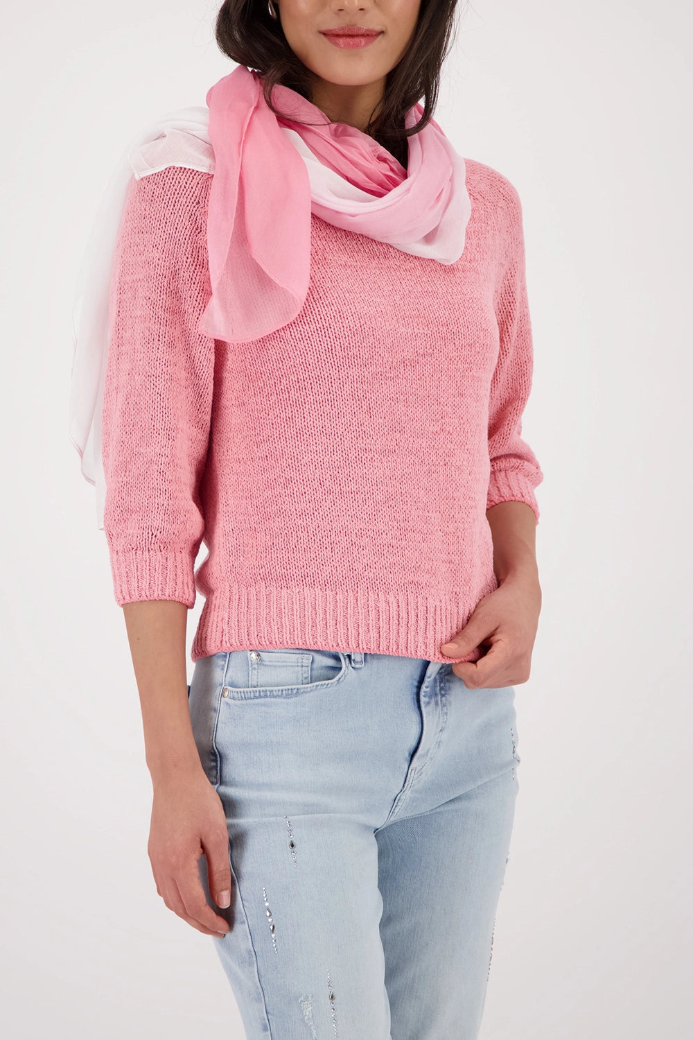 Monari Gradient Scarf in Spring Flower 410469 - Pre-Order July Delivery
