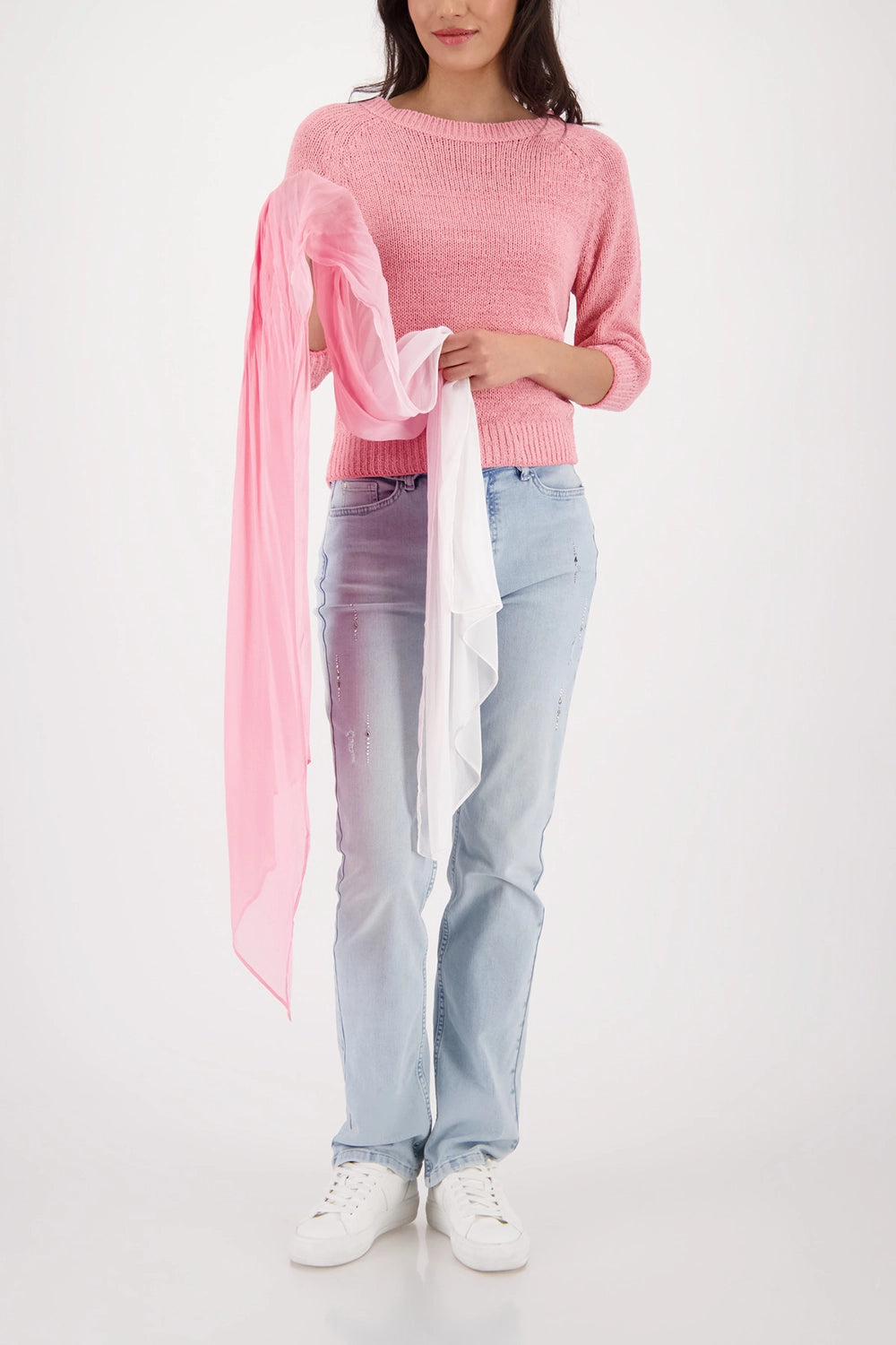 Monari Gradient Scarf in Spring Flower 410469 - Pre-Order July Delivery