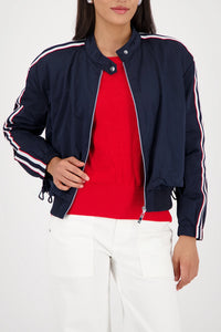 Monari Nylon Jacket in Marine 410481 - Pre-Order July Delivery