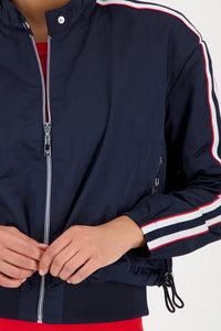Monari Nylon Jacket in Marine 410481 - Pre-Order July Delivery
