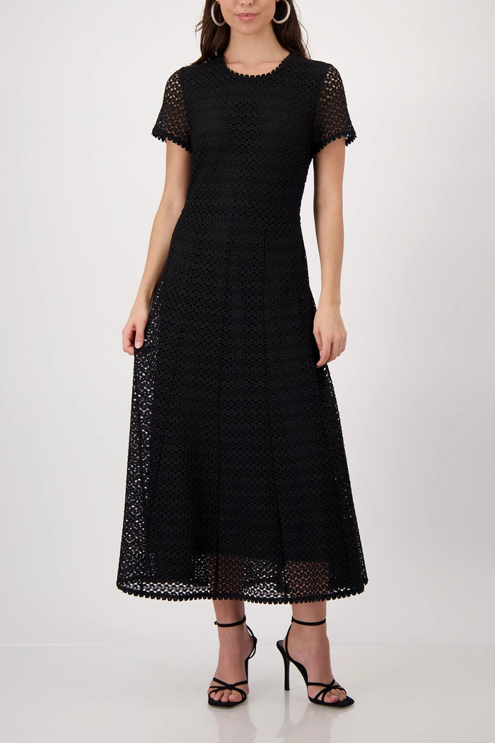 Monari Lace Dress in Black 410517 - Pre-Order September Delivery