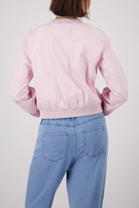 Monari Nylon Jacket in French Rose 410528
