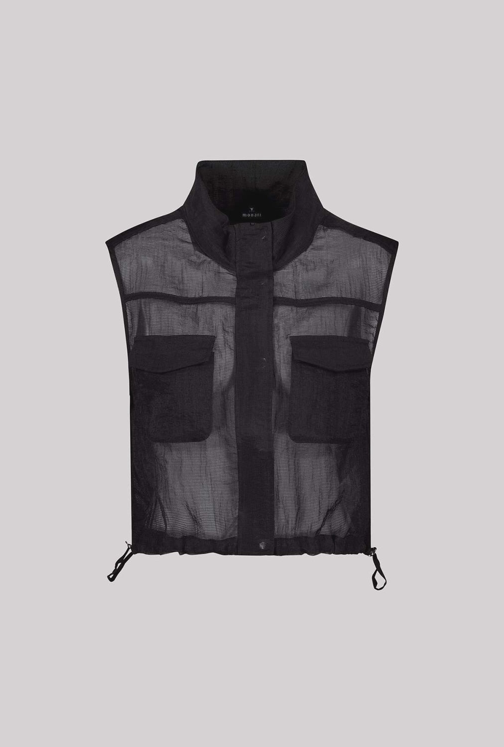 Monari Mesh Vest in Black 410536